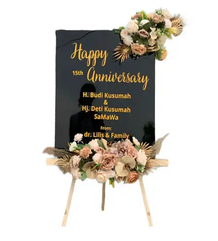 Papan Bunga Akrilik Mestong